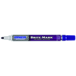 Brite-Mark Paint Marker - Oil Based - Violet